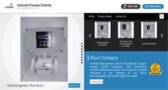 Desktop Screenshot of flowmeter-india.com